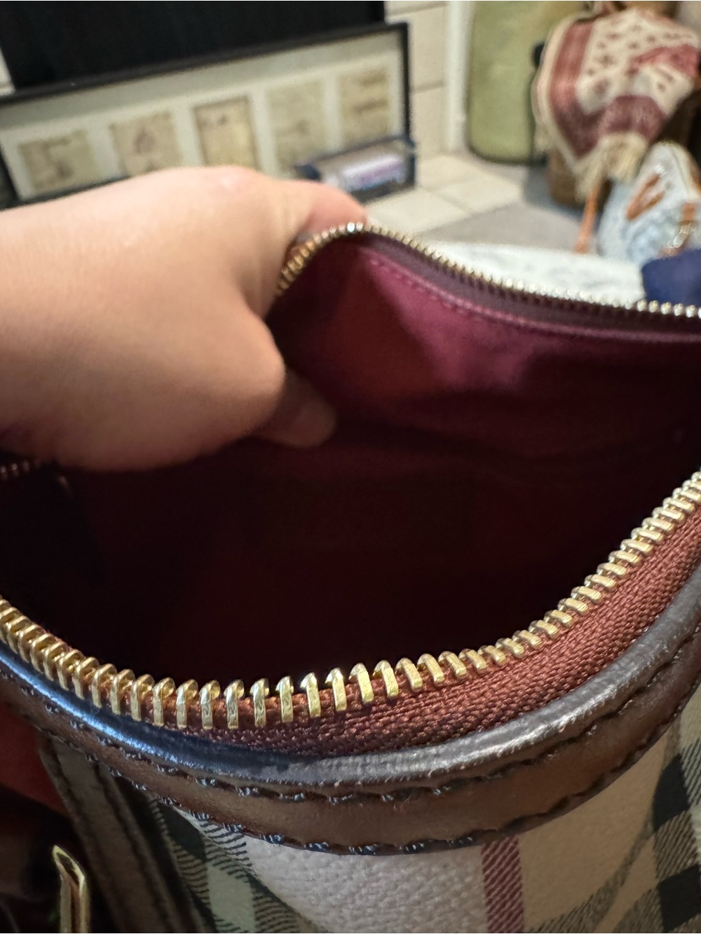 Burberry Alchester Canvas Bag- Medium - Picture 8 of 15